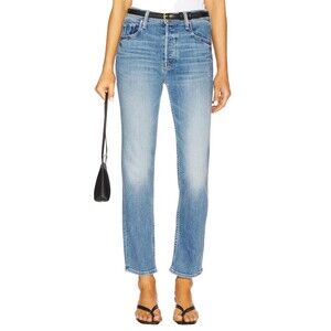 MOTHER Jeans 32 The Tomcat Flood Going Dutch Jeans - Light Denim , High Waisted
